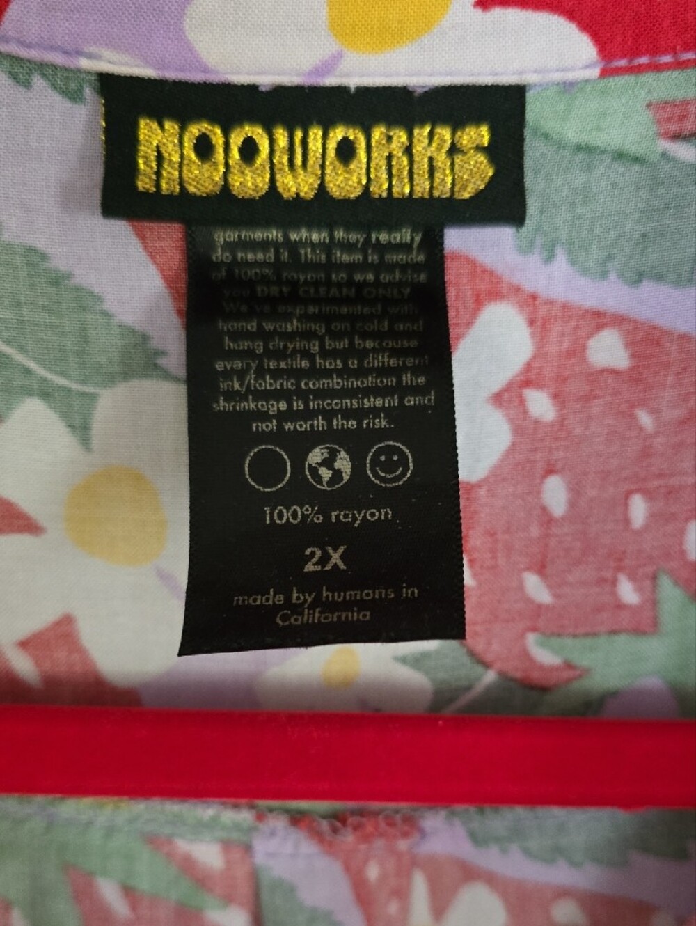 Nooworks Holiday Dress, Berries, 2X - Picture 2 of 3